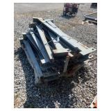 Skid Lot Of Cantilever Racking Parts