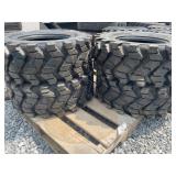 New Set Of (4) SKS-9 12-16.5 Skid Loader Tires