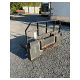 Used Quick Attach Pallet Forks