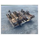 Skid Lot Of (4) Trolley Carts