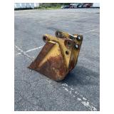 Used 16" Heavy Duty Backhoe Bucket