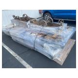 Skid Lot Of (6) Trolley Carts