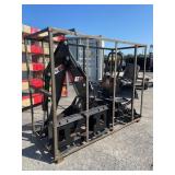 New AGT Quick Attach Skid Steer Backhoe Attachment