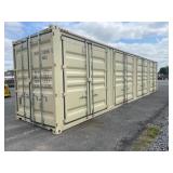 Used 40 Ft High Cube Multi Door Container