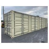 Used 40 Ft High Cube Multi Door Container