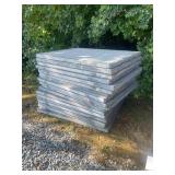 Skid Lot Of 41" x 54" Traction Mats