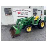 1998 John Deere 4400 4X4 Tractor W Loader