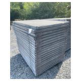 Skid Lot Of 41" x 54" Traction Mats