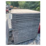Skid Lot Of 41" x 54" Traction Mats