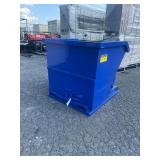 New Hopper Dumpster W/ Fork Inserts
