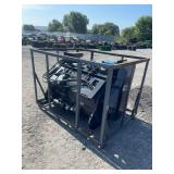 New AGT Quick Attach 61" Skid Steer Concrete Mixer