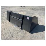 New Kivel 78" Quick Attach Snow Bucket W/ Window