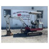 2007 Takeuchi TB016 Mini Excavator