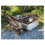 Skid Lot Of Cantilever Racking