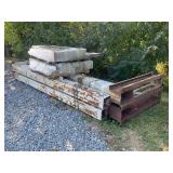 Skid Lot Of Cantilever Racking