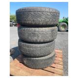Set Of (4) P245/75R16 Tires And Rims