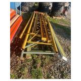 Skid Lot Of (3) Pallet Racking Uprights