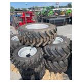 Skid Lot Of Tractor Tires