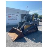 John Deere 323 Track Skid Loader