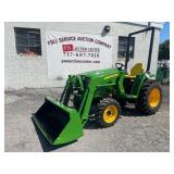 John Deere 3032E 4X4 Hydrostatic Tractor W/Loader
