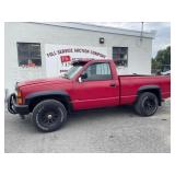 1991 Chevy K1500 SS 4X4 Pick Up Truck