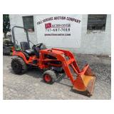 Kubota BX2230 4X4 Hydrostatic Tractor W/ Loader