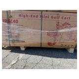 New IRGC40 Mini Golf Cart Purple