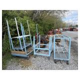(4) Misc. Sized Shop Carts