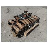 Set of Metal 14" Skidloader Tracks