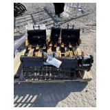 (5) New Mini Excavator Buckets