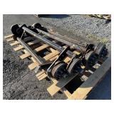 (4) Trailer Axles