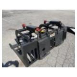 New WiidKat Quick Attach 72" Rock Bucket W/Grapple