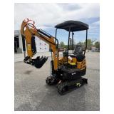 New MIVA VA16 Mini Excavator