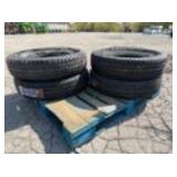 New Set Of (4) ST235/80R16 Radial Trailer Tires