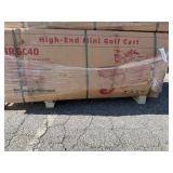 New IRGC40 Mini Golf Cart Red