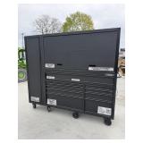 Husky 80" 10 Drawer Workcenter W/ Side Locker