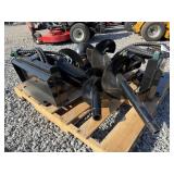 (2) New Mini Quick Attach Auger Bit Sets