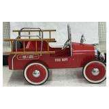 American Retro Fire Truck Pedal Car
