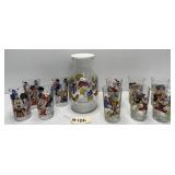Mickey Mouse Juice Carafe w/ Glasses - Sports
