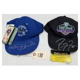 Ray Lewis & Johnny Unitas Signed Hats