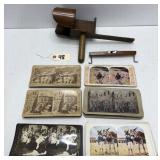 Stereo Viewer/Stereoscope w/ 50+ Viewing Cards