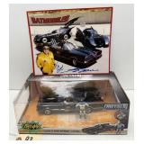 Photo Signed by George Barris w/ NIB Batmobile