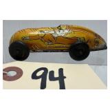 1947 Captain Marvel Tin Litho Race Car