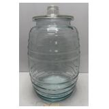 Glass Bee-Hive Style Countertop Pickle Jar w/ Lid