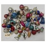 Vintage Mercury Glass Christmas Ornaments