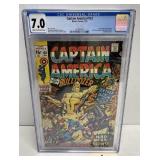 Graded Marvel Captain America #133 Comic Book