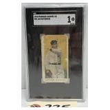 Graded 1910 Std Caramel Baseball Card - Pastorious