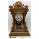 Antique Welch Gingerbread Mantle Clock