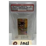 Graded 1962 Dickson Orde Babe Ruth #11 Card