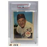 Graded 1967 Topps Pin-Up Harmon Killebrew